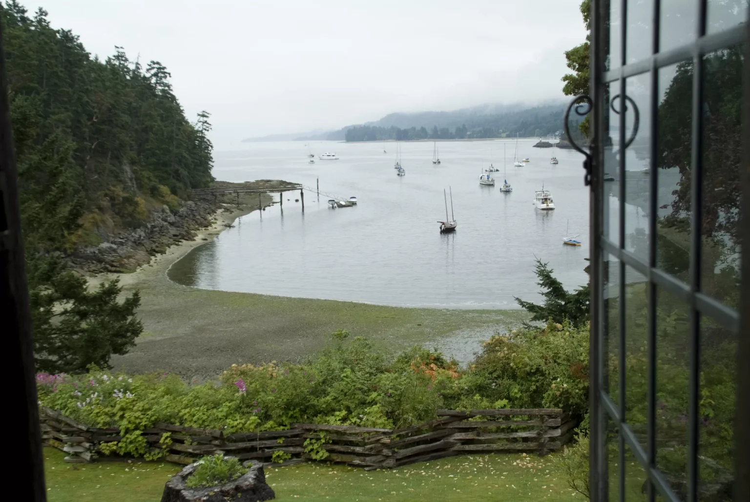 View from Hastings Manor House