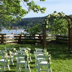 Wedding Arbour at Hastings House