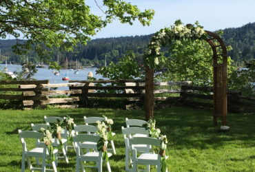 Wedding Arbour at Hastings House