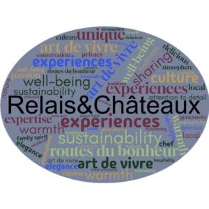 Relais and Chateaux word cloud
